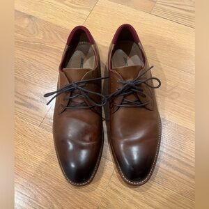 JOHNSTON & MURPHY Men’s Brown Leather Dress Shoes Size 9